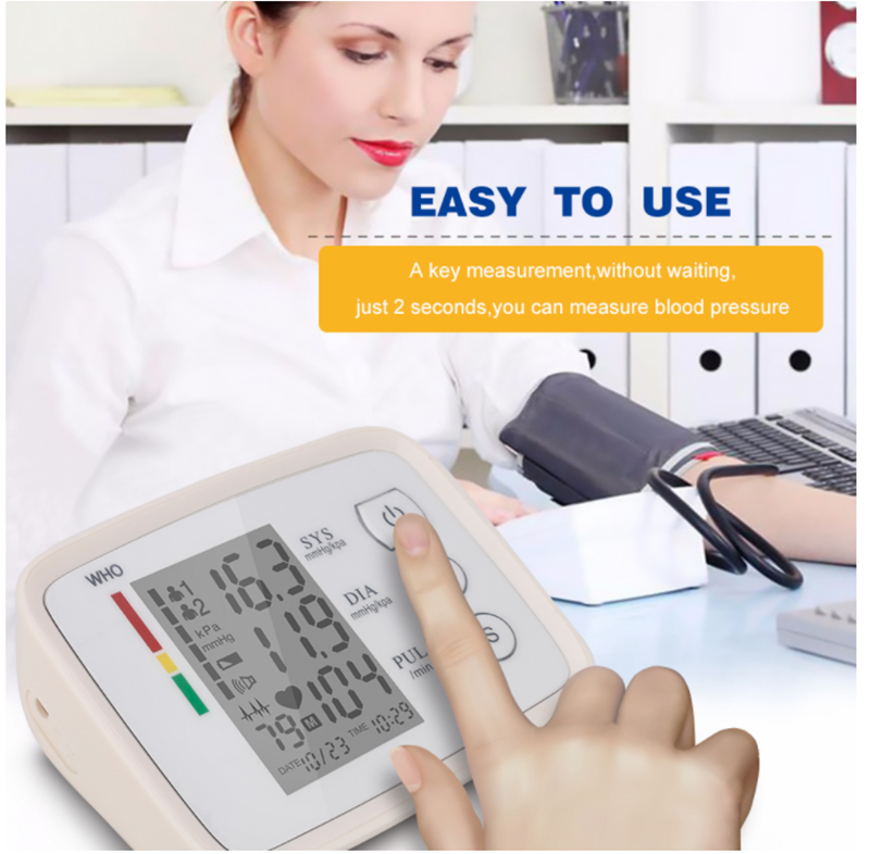 جهاز رقمي لقياس ضغط الدم بالذراع